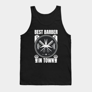 Best Barber In Town Tank Top